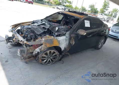 2015 Infiniti Q50 Premium из США, поврежденный, VIN JN1BV7AP6FM341373